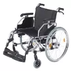 MAIKA standard wheelchair without drum brake, foldable, max. load capacity 130 kg