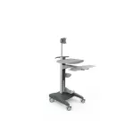 Haeberle fuego Computerwagen 2, ABS – Flexibel, mobil & platzsparend