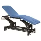 Table de thérapie électrique en 3 parties avec cadre métallique noir - 62 x 198 cm