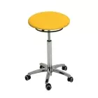 Ecopostural S4622 – Tabouret circulaire avec base en aluminium et levier circulaire