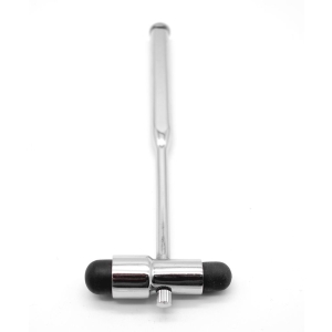 Buck reflex hammer, percussion hammer, hammer with needle + brush