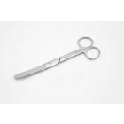 Surgical scissors, blunt/blunt, curved, 16 cm