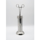Stationary cylinder, cylinder instruments, with grain tongs