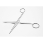 Surgical scissors, pointed/sharp straight, 15.5 cm