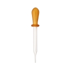 Tropfpipette AR Glas mit Silikonhütchen
