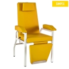 HAEMO-FLEXA Cuneo blood collection chair with gel cushion armrest, fixed