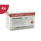 Cleartest® Troponin I Schnelltest, 4x Bundle
